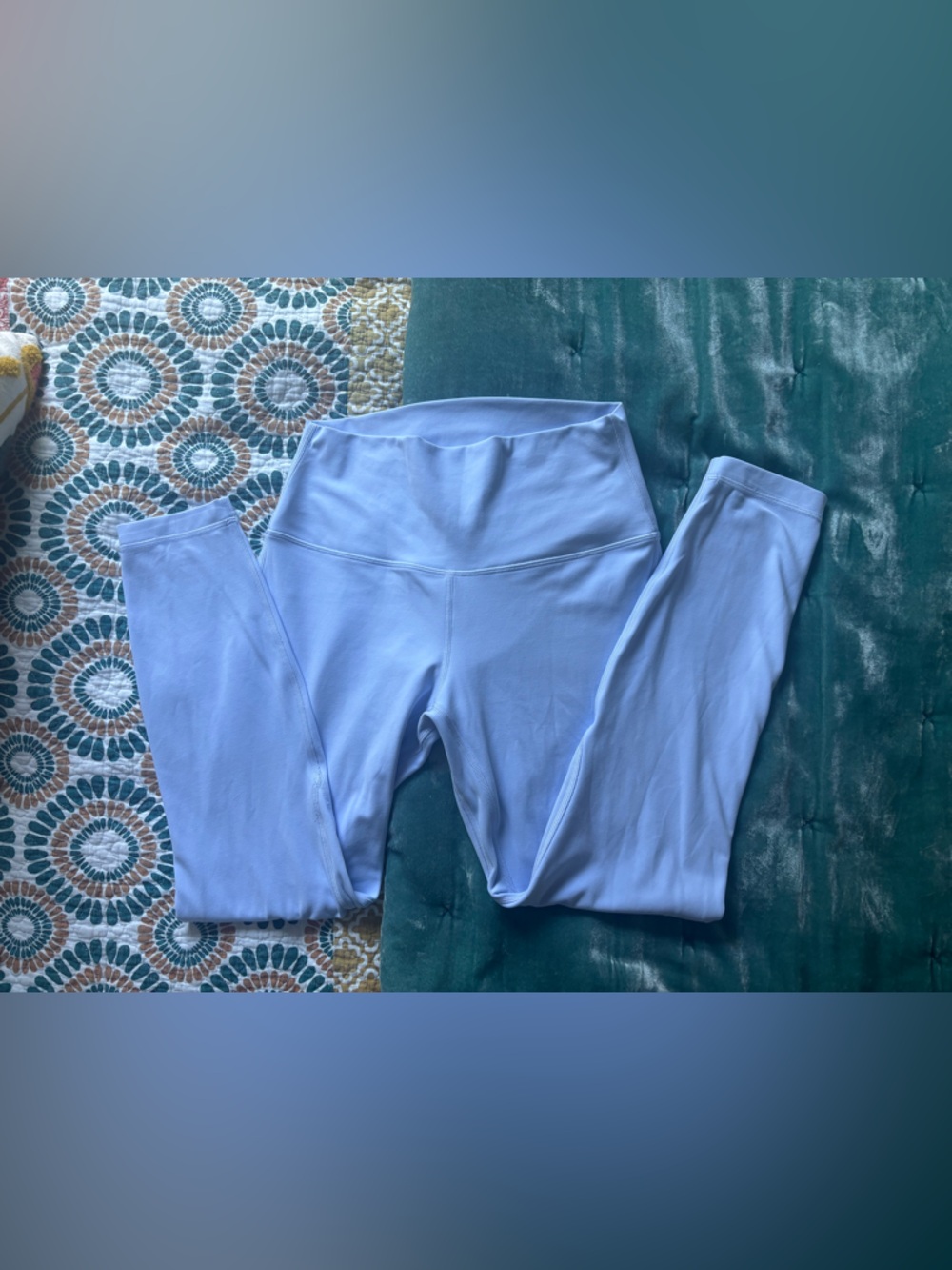 lululemon athletica Light Blue Align double lined 25” Leggings